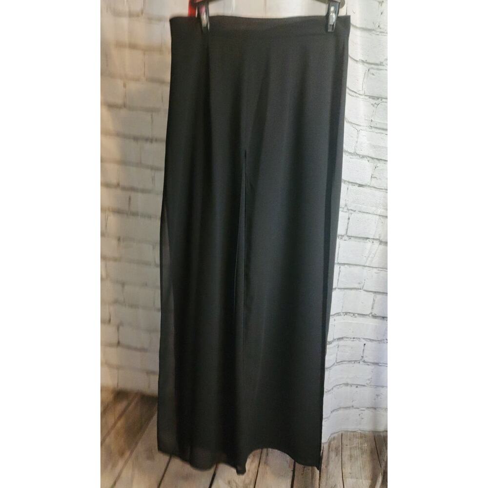 J.B.S. LTD Women's Black Maxi Pant Skirt